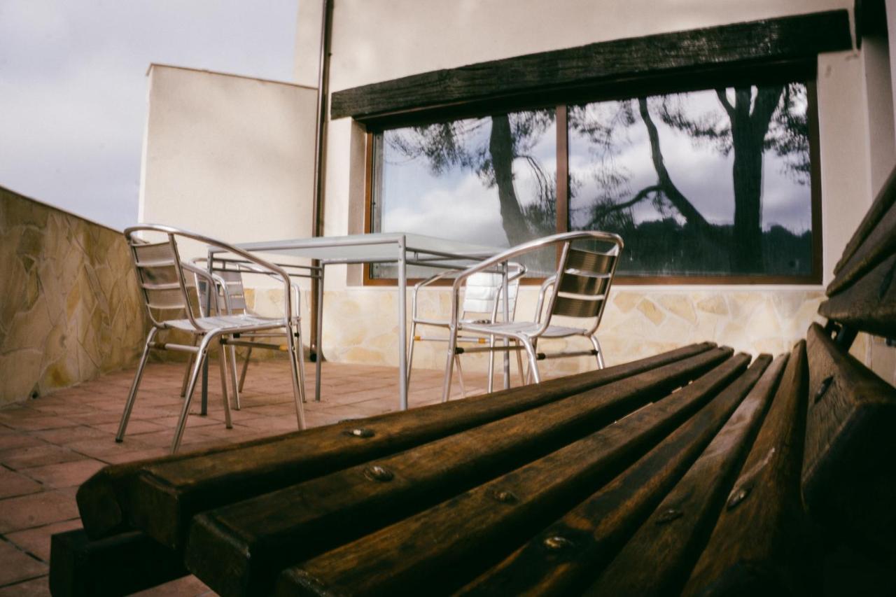El Aprisco, Con Piscina Climatizada En Hueva-Guadalajara Villa Kültér fotó